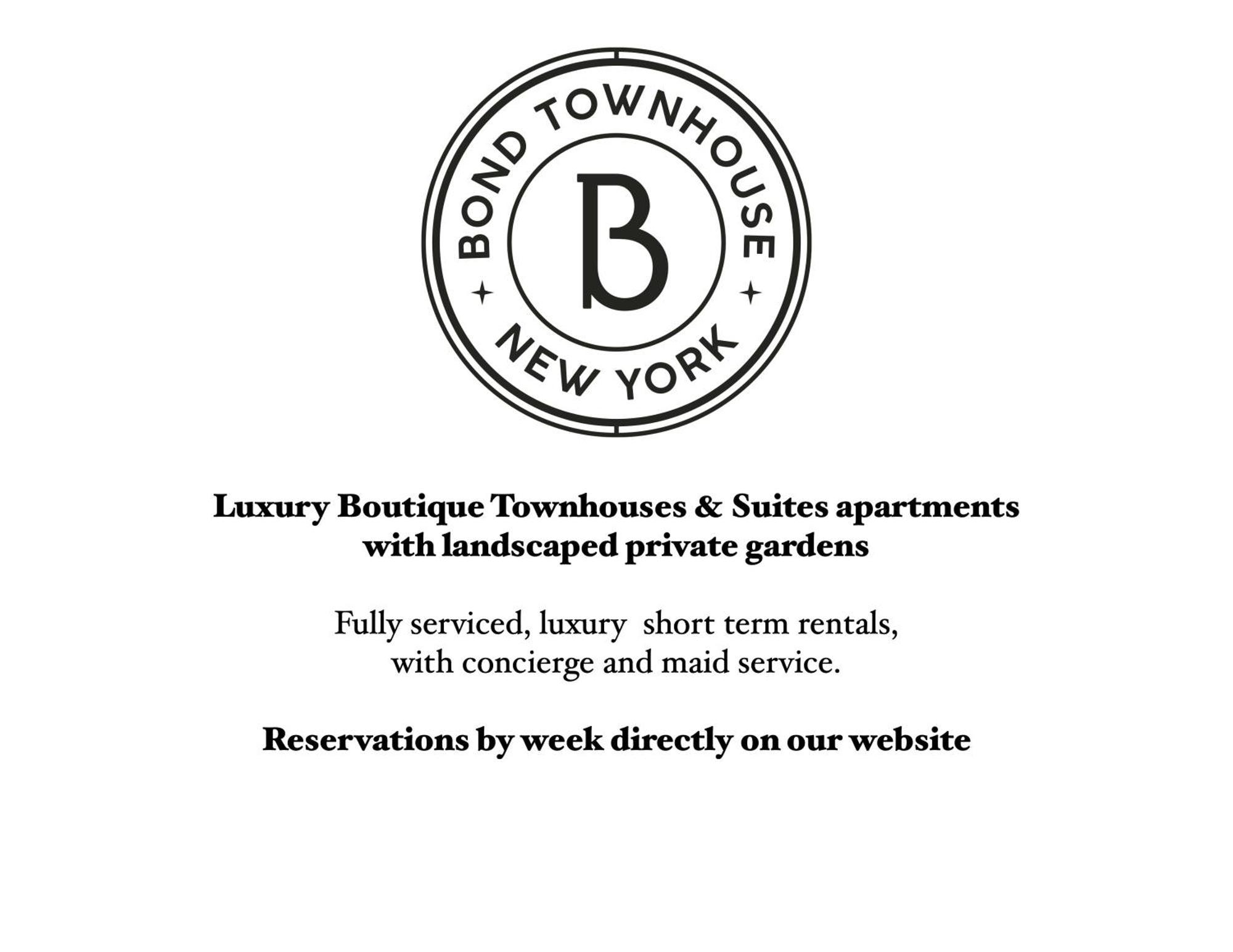 Bond Townhouse Aparthotel New York Bagian luar foto